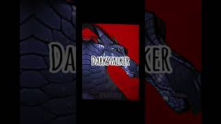 Darkstalker Tragic anti hero wingsoffireedit wingsoffire wofedit wof FLASH warning [upl. by Itsirk328]