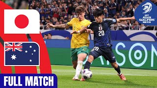 Japan vs Australia – Full Match  AFC Asian Qualifiers™ Road to 26 [upl. by Saihtam]