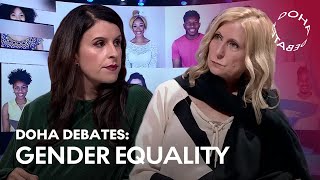 Gender Equality  FULL DEBATE  Doha Debates With Christina Hoff Sommers Ayishat Akanbi amp More [upl. by Hewes682]