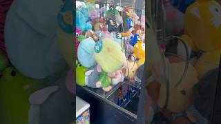 How to win a rigged claw machine 😧 clawmachine squishmallows arcade shorts [upl. by Koressa]