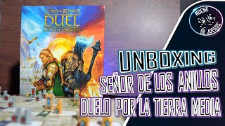 Unboxing de Señor de los anillos Duelo por la Tierra Media [upl. by Enar]