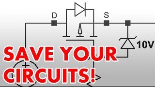 How to protect circuits from reversed voltage polarity [upl. by Delaryd328]