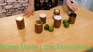 Limealade  Lime Marmalade [upl. by Rosenkrantz]