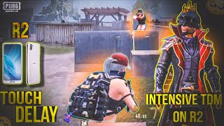 Intensive TDM 🔥 Touch Delay Aquos R2  PUBG MOBILE  ExChuzza [upl. by Nomzaj948]