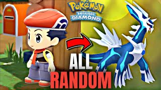 Playing Pokemon BRILLIANT Diamond BUT Its EXTREME RANDOMIZER 🔥 1 [upl. by Nnaylime]