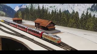 RhB Modellbahn Kato spur N [upl. by Stefa]