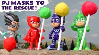 PJ Masks to the rescue  Toy stories for kids TT4U [upl. by Patty]