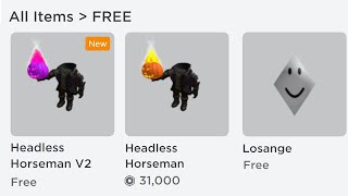 ROBLOX ADDED A NEW FREE HEADLESS GET NOW😲 [upl. by Terrej]