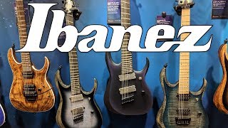 NAMM 2019  Ibanez Guitars Booth Walk Through [upl. by Gnaoh194]