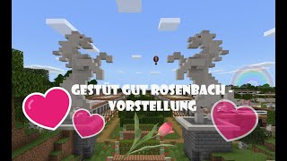 Gestüt Gut Rosenbach  Hofvorstellung  Minecraft  switchiditschi [upl. by Wilden76]