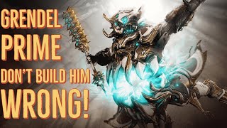 The ONLY Grendel Prime Build YOU NEED  Steel Path Gameplay  Warframe Abyss of Dagath 2023 [upl. by Aliekahs]