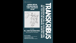 TRANSKRIBUS experiencias en la exploración de textos de Manuel Quintín Lame [upl. by Ahsiloc841]