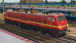 16053 MGR Chennai Central  Tirupati Exp  Train Simulator Gameplay  MSTS  NTG GAMING [upl. by Lyreb]