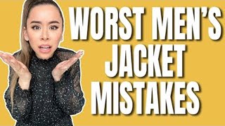 10 Worst Jacket Mistakes EVERY Man Makes  Mens Fashioner  Ashley Weston [upl. by Adyan]