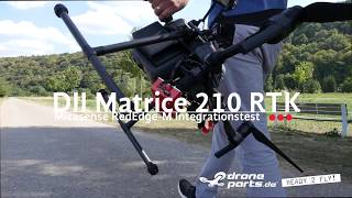 DJI Matrice 210 RTK mit RedEdge Mount [upl. by Artemisa]