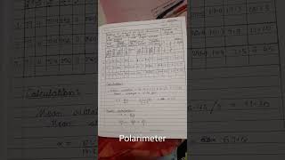 Determination of specific rotation of sugar solution by polarimeterpolarimeter [upl. by Nylak985]