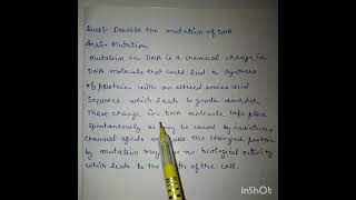 Mutation of DNA studyfacts4693 [upl. by Hakym]