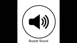 Sound Effects  Buzzer Sound [upl. by Osher]