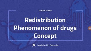 Redistribution Phenomenon Of Drug Thiopentone Sodium [upl. by Oiliruam278]