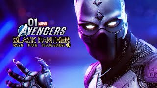 Marvels Avengers Czarna Pantera 🐆 Odc 1 CZARNA PANTERA Gameplay PL PS5 4K [upl. by Crosse]