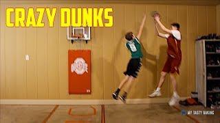 INSANE MINI BASKETBALL GAMECRAZY DUNKS  NEA Blitzball [upl. by Nynnahs]