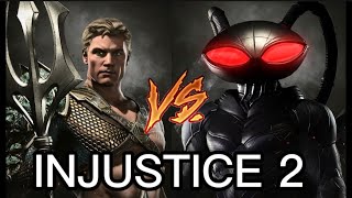 Injustice 2 Aquaman VS Black Manta 😱🤯 injustice2 viralvideo [upl. by Nangem892]