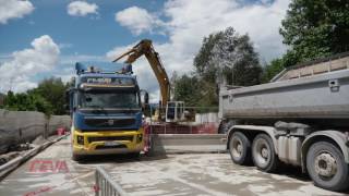 Time lapse construction du tunnel  CEVA France [upl. by Nawk667]