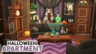 Halloween Apartment 🎃  The Sims 4 Speed Build Apartment Renovation [upl. by Silma]