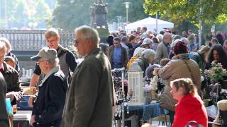 Flohmarkt  Hannover Alt Stadt September 2013 [upl. by Galang]