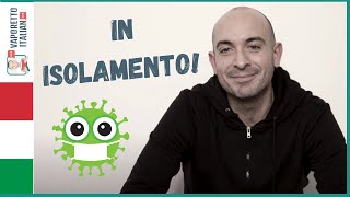 Il mio isolamento  una serie TV interessante  Impara litaliano con Francesco [upl. by Siravart597]