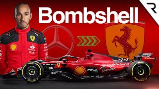 Lewis Hamiltons stunning Ferrari F1 switch explained [upl. by Liza]