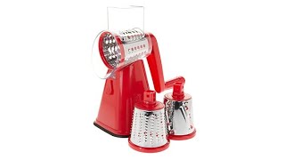 NutriSlicer Manual Slicer Grater and Shredder [upl. by Lledraw]