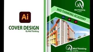 Book Cover design illustrator  Mid Thinking [upl. by Notsirhc]