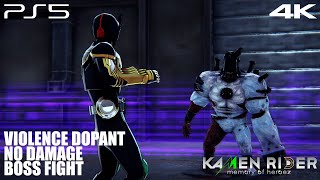 Kamen Rider Memory of Heroez  Violence Dopant Boss Fight  No Damage  PS5 4K [upl. by Ernestine]