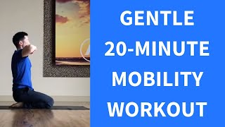 Gentle FollowAlong 20Minute Mobility Workout [upl. by Nhojleahcim]