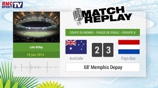 Australie  Pays Bas  Le Match Replay avec le son RMC Sport [upl. by Peg]