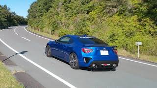 86BRZ マフラー音 不等長 HKS HiPower SPECL II 、TOMEI  東名パワード エキマニ 不等長 、ブリッツADVANCE POWER AIR CLEANER [upl. by Marcia]