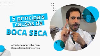 Resolva com estas dicas a sensação de BOCA SECA [upl. by Enirok]