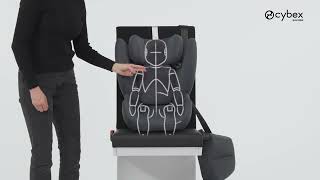 CYBEX Pallas B3 iSize Car Seat Tutorial [upl. by Elleiad901]