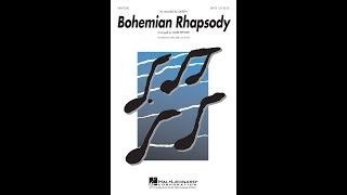 Bohemian Rhapsody SATB Choir  Arranged by Mark Brymer [upl. by Aibun398]