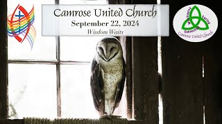 Camrose United Church Worship for September 22 2024 [upl. by Yrtsed]