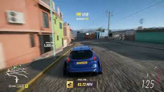 Forza Horizon 5 quotLaderaquot Speed Zone with Ford Focus 17 [upl. by Eilis]