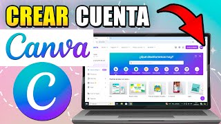 Como crear una cuenta en Canva  Registrarse en Canva 2024 [upl. by Tammy830]