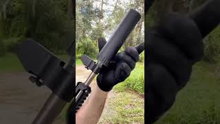 Amazing Foldable 9mm Rifle ak47shorts hunting airsoft uniqueguns tactical [upl. by Saudra]