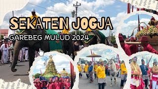 SAKRAL PAWAI GAREBEG MULUD SEKATEN YOGYAKARTA 2024 [upl. by Aneerb]