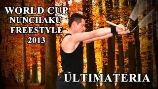 Nunchaku Ultimateria  World Cup freestyle 2013 [upl. by Arihat]