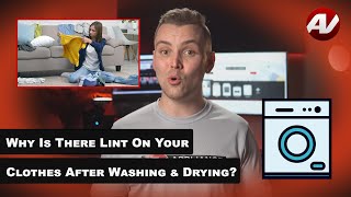 Why are you getting lint on your clothes after washing and drying them [upl. by Poyssick432]