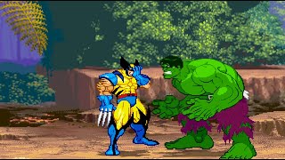 Wolverine The Pacifier vs Powerscaling Hulk 30 Full Battle [upl. by Burch544]