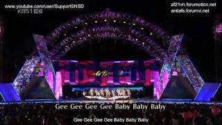 ANTI AFS Gee  SNSD live VietSub [upl. by Yenhoj]