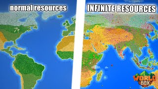 I Gave Humans INFINITE Resources amp Let Them Expand For THOUSANDS Of Years  Worldbox [upl. by Lambertson741]